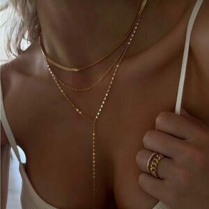 Gold Necklace Set #2016